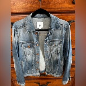 AG Women’s Denim Jacket in Medium Wash, Size M